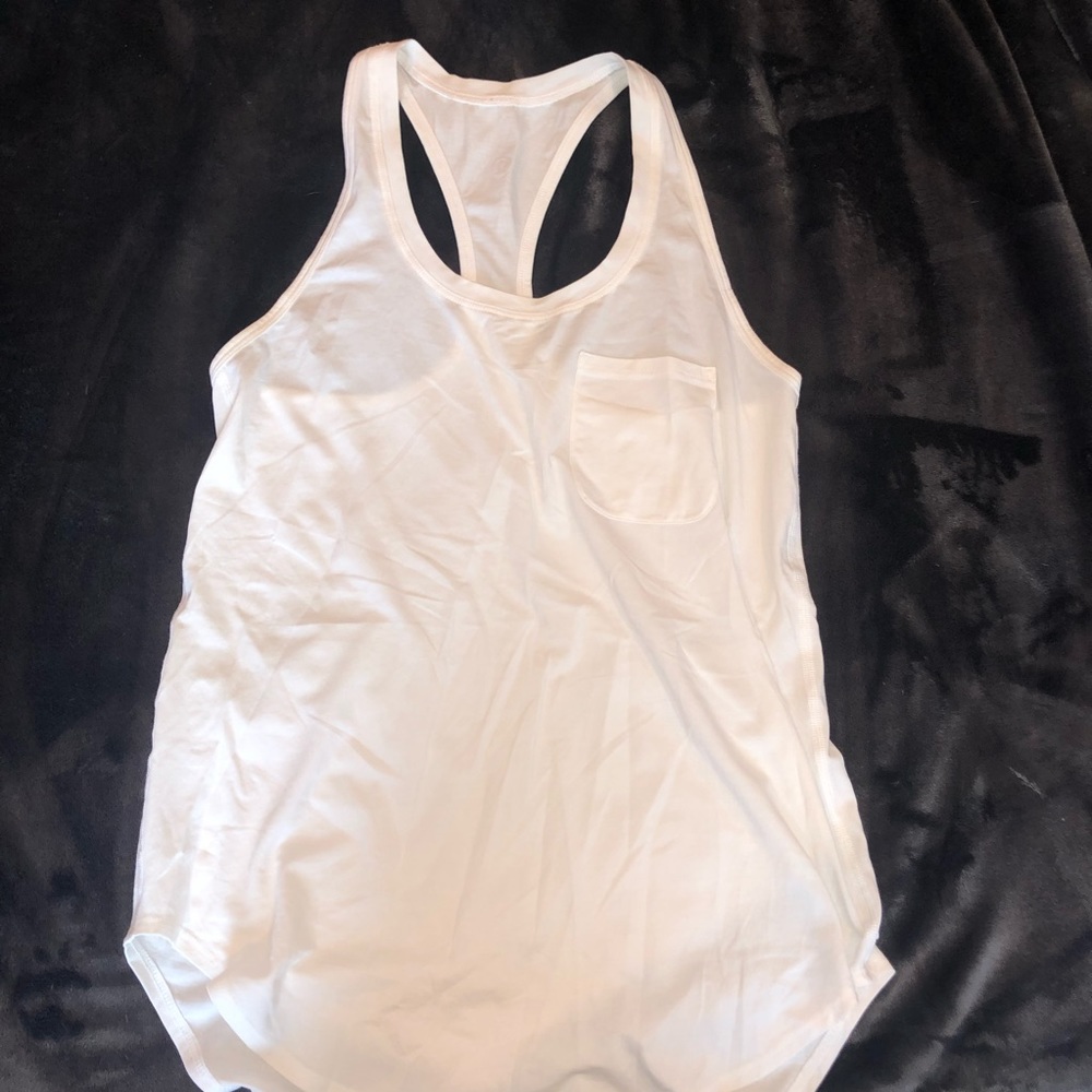 Lululemon White Tank Top